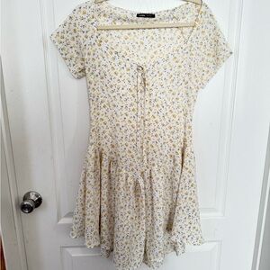 Lobito Floral Mini Dress